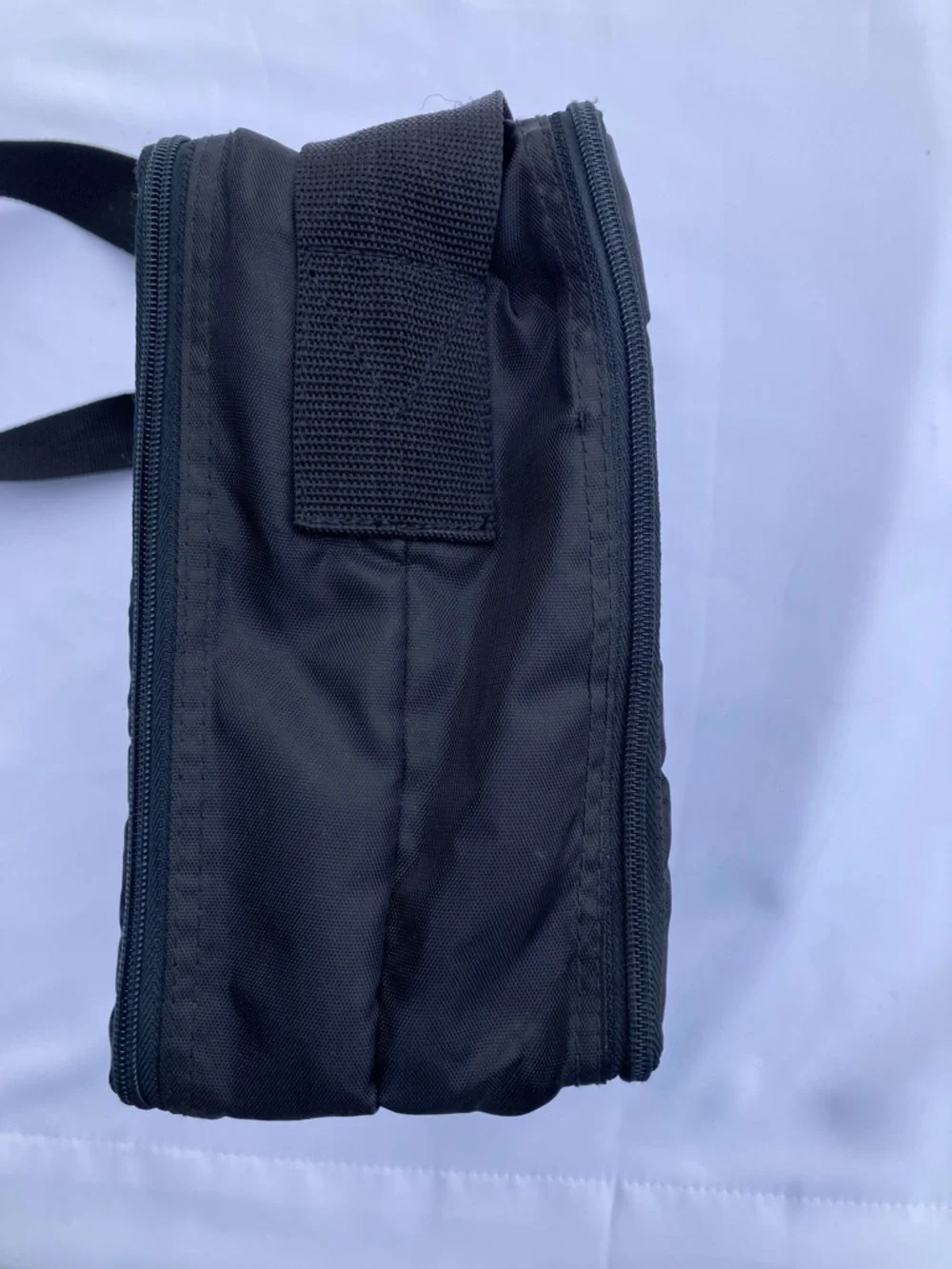 Rare Vintage 90s MTV Music Television Nylon Black Messenger Shoulder Bag Logo - Picture 8 of 12